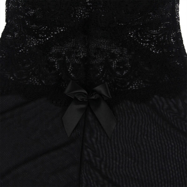 Babydoll noir dentelle