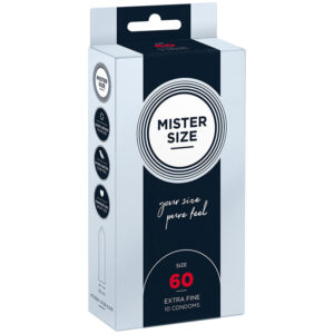 MISTER SIZE - PRÉSERVATIF TAILLE XL 60 MM