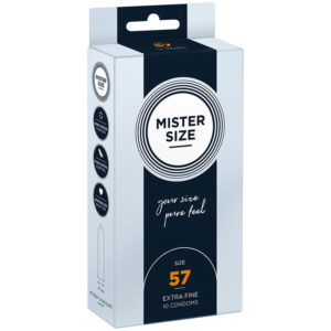 MISTER SIZE - PRÉSERVATIF TAILLE L 57 MM