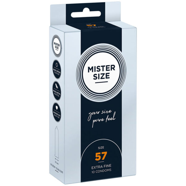 MISTER SIZE - PRÉSERVATIF TAILLE L 57 MM
