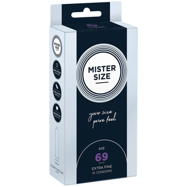 PRESERVATIFS SUR MESURE mister size 69mm