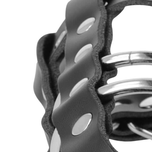 CAGE DE CHASTETÉ EN CUIR